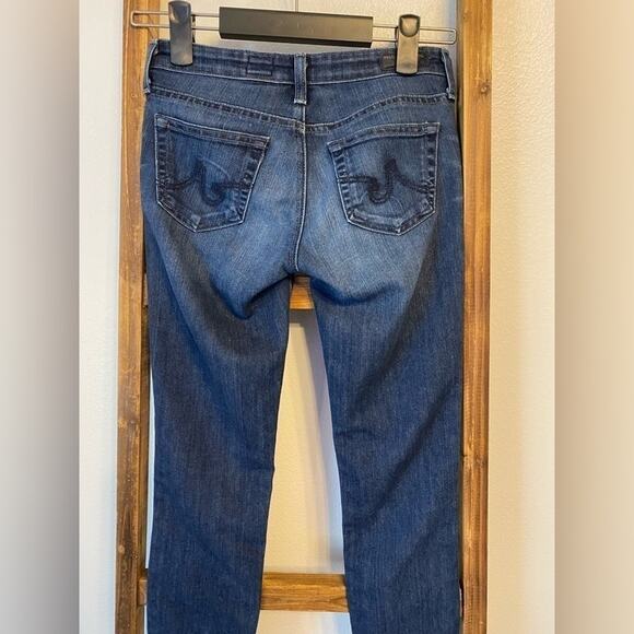 Adriano Goldschmied AG The Stilt Cigarette Skinny Stretch Distressed Jean 24R - Picture 6 of 9